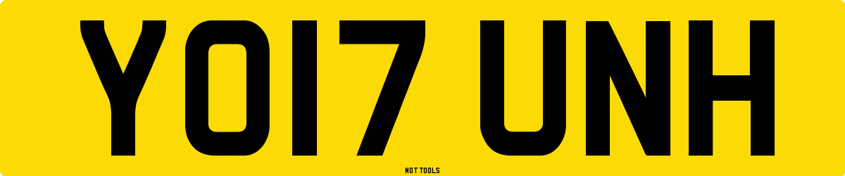 YO17UNH MOT Check