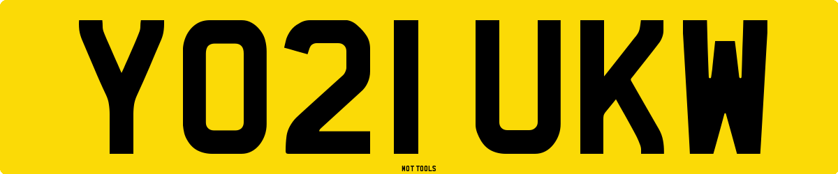 YO21UKW MOT Check