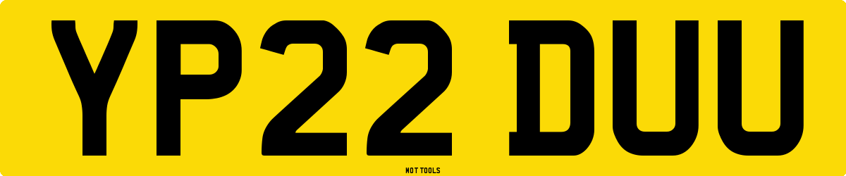 YP22DUU MOT Check
