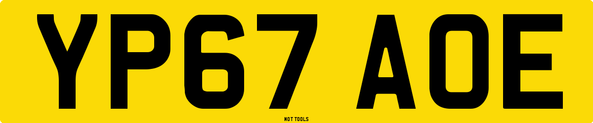 YP67AOE MOT Check