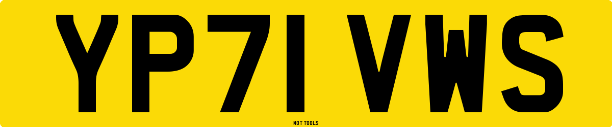 YP71VWS MOT Check