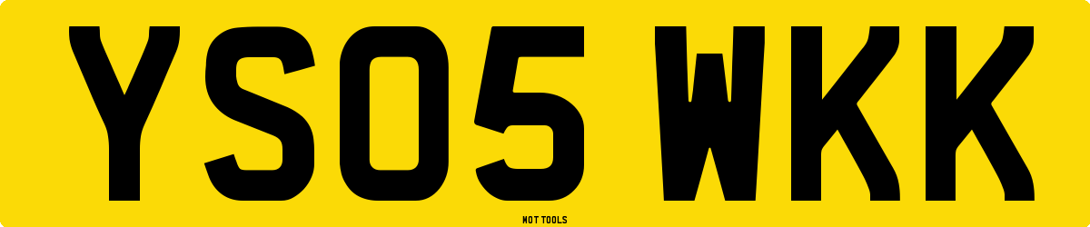 YS05WKK MOT Check