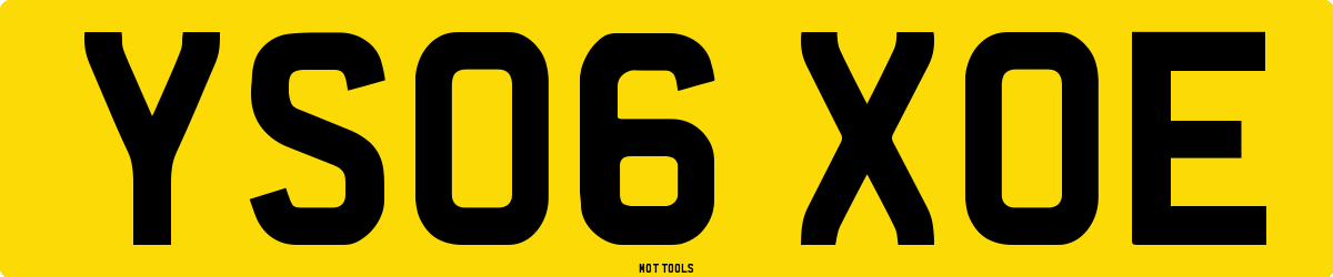 YS06XOE MOT Check