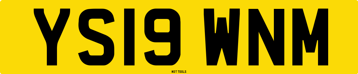YS19WNM MOT Check