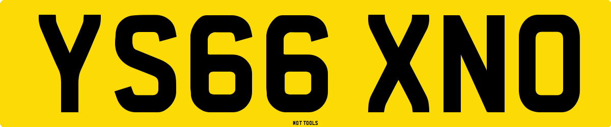 YS66XNO MOT Check