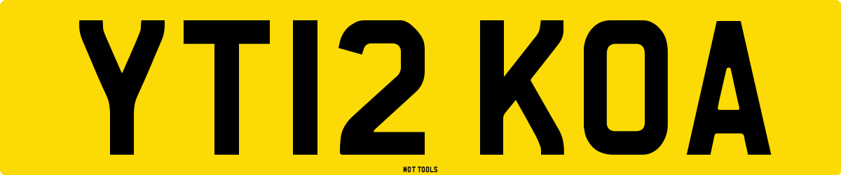 YT12KOA MOT Check