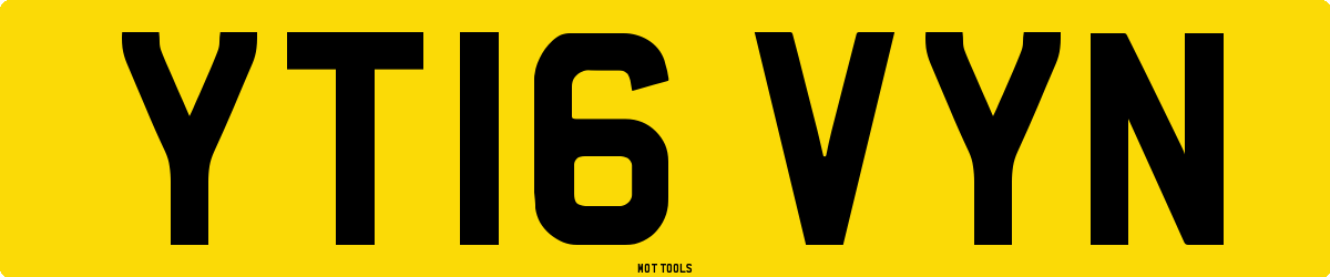 YT16VYN MOT Check