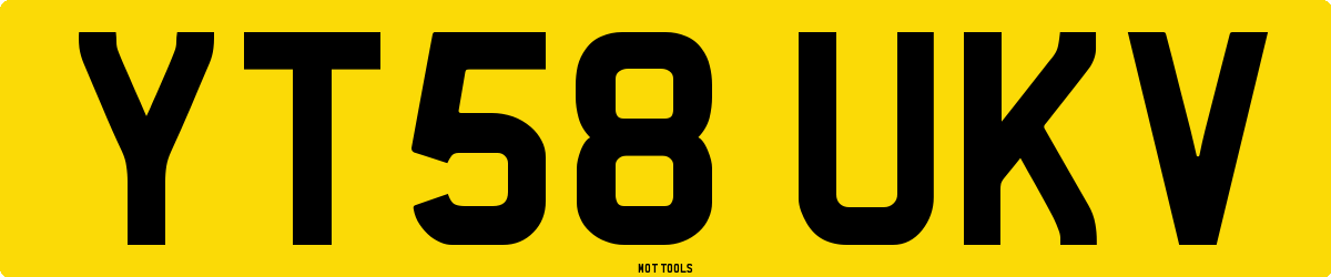 YT58UKV MOT Check