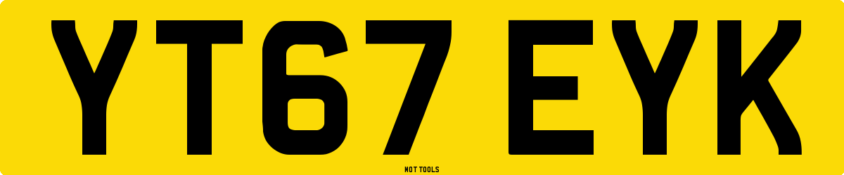 YT67EYK MOT Check