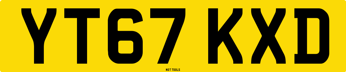 YT67KXD MOT Check