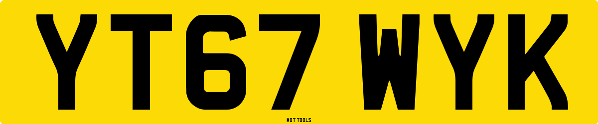 YT67WYK MOT Check