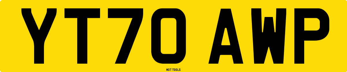 YT70AWP MOT Check