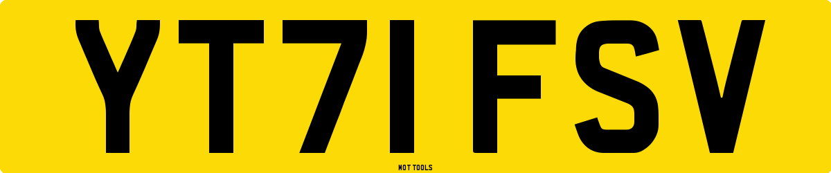 YT71FSV MOT Check
