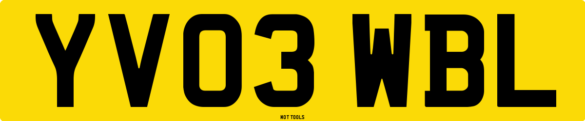 YV03WBL MOT Check