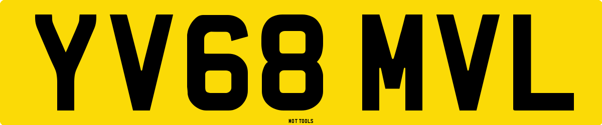 YV68MVL MOT Check