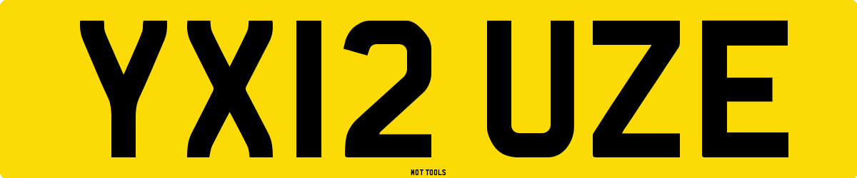 YX12UZE MOT Check