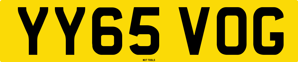 YY65VOG MOT Check