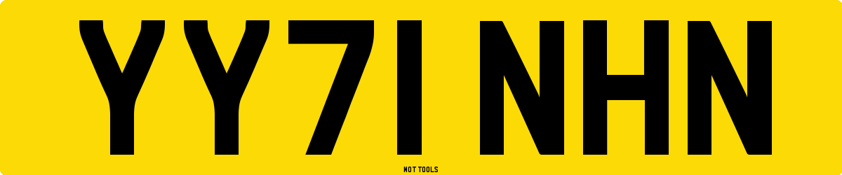 YY71NHN MOT Check