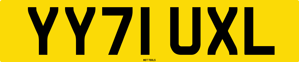 YY71UXL MOT Check